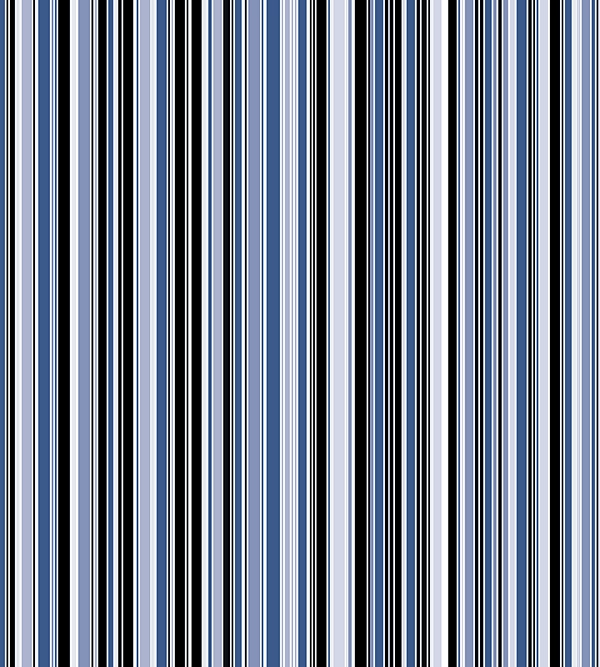 Badeforhæng / bruseforhæng - Fra kollektionen Stripes! 8 - Billede 2